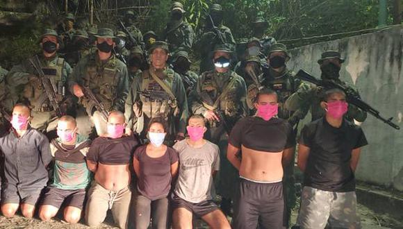 Venezuela detiene a 8 “mercenarios” por frustrada “invasión” marítima, entre ellos el sobrino de Clíver Alcalá. Operación Gedeón (Foto: @VTVcanal8, vía Twitter).