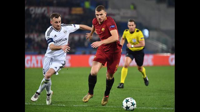 Edin Dzeko 35 (32 con Roma + 3 con Bosnia y Herzegovina) en 57 partidos. (Foto: agencias)