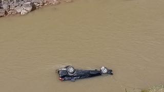 Accidente en Junín: reportan dos personas desaparecidas tras caer auto al río Mantaro