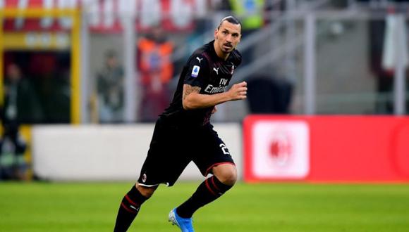 Zlatan Ibrahimovic volvió a debutar con el AC Milan en la Serie A, esta vez en 2020 y contra la Sampdoria. (Foto: Twitter)