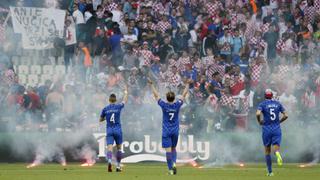 UEFA abrió expediente disciplinario a Croacia por sus hinchas
