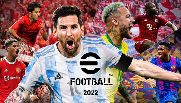 eFootball 2022 se actualizará próximamente a eFootball 2023.