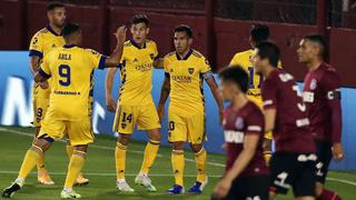 Boca Juniors inició su camino en la Copa de la Liga Profesional con triunfo sobre Lanús