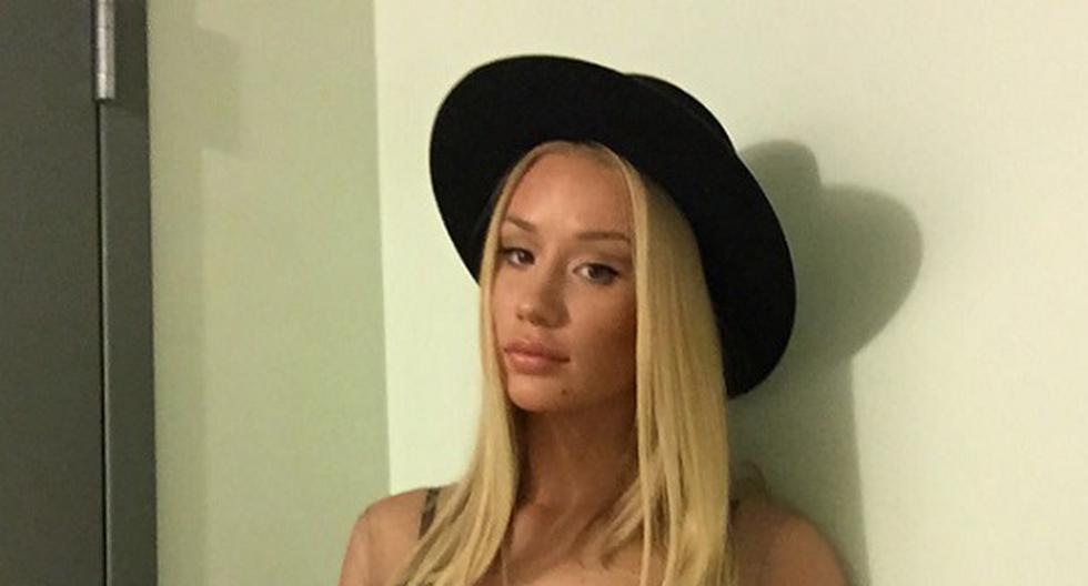 Iggy Azalea se robó las miradas durante la alfombra roja de los premios iHeartRadio Much Music Video al usar este provocativo vestido. (Foto: Instagram)