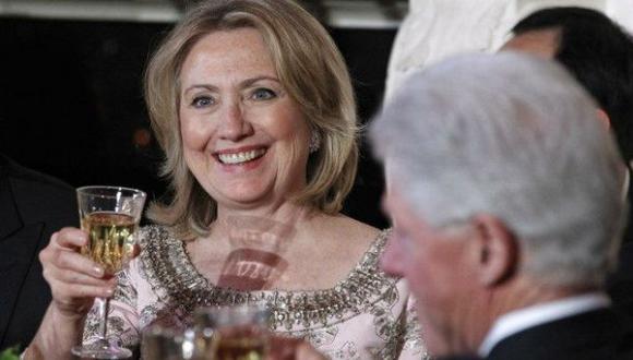 Una cena con Hillary Clinton puede costar US$50.000