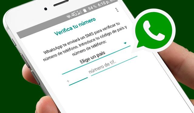 ¿No tienes tu celular cerca? Así puedes recibir el código de verificación de tu cuenta mediante correo electrónico. (Foto: WhatsApp)