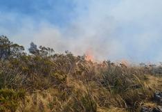 Incendio Forestal en Apurímac: cuatro heridos son trasladados a Lima