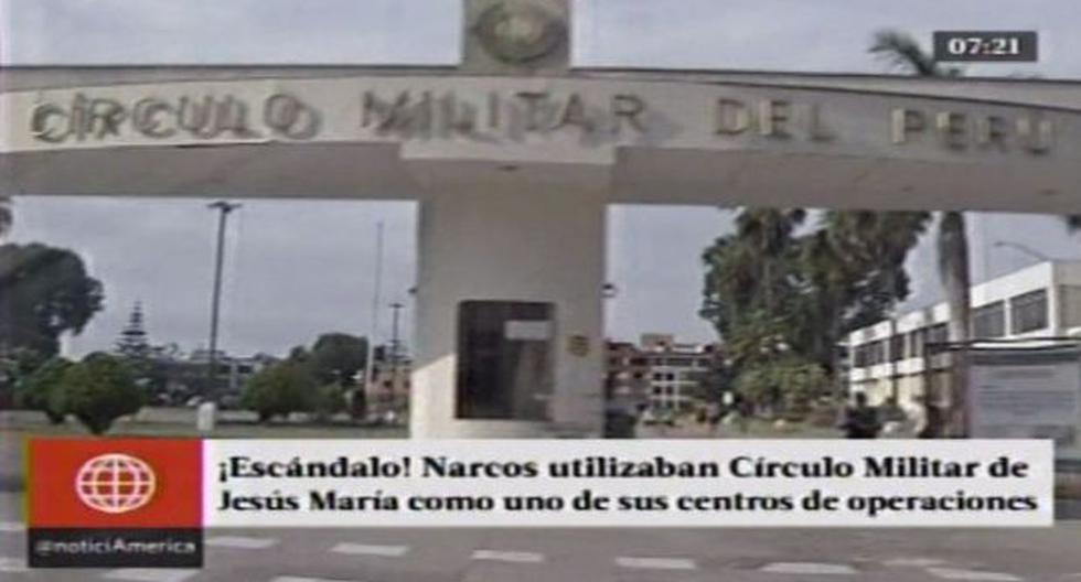 Círculo Militar era usado como almacén de droga. (Video: América Noticias)
