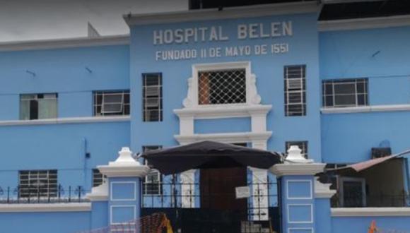 El músico herido fue trasladado al Hospital Belén de Trujillo | Foto: Andina