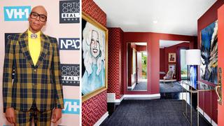 Conoce la colorida mansión ‘pop art’ de RuPaul en Los Ángeles | FOTOS