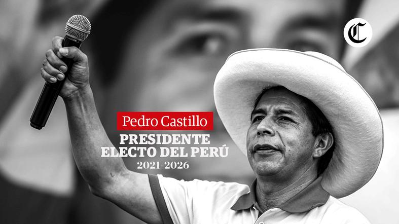 Pedro Castillo es proclamado presidente electo: últimas noticias para este martes