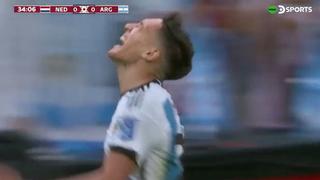 Genio, Messi: gran asistencia del 10 a Nahuel Molina para el 1-0 de Argentina en Qatar 2022 | VIDEO