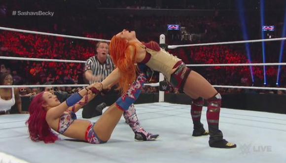 WWE: Sasha Banks regresó entre el odio y el amor del público