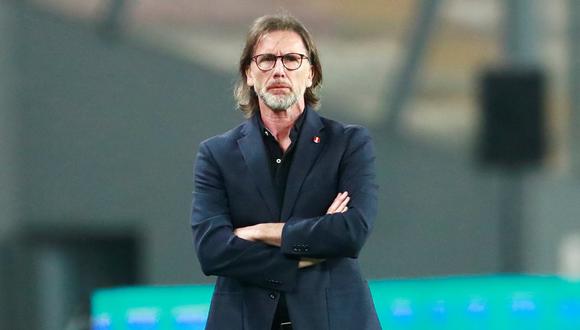 Ricardo Gareca hizo un balance del partido entre Perú y Brasil por las Eliminatorias. (Foto: Reuters)