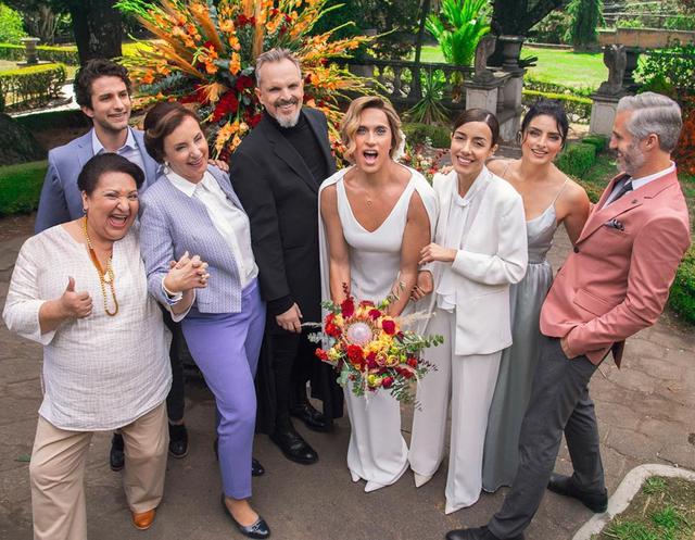 Pormenores de la boda de Paulina y María José en "La casa de las flores"