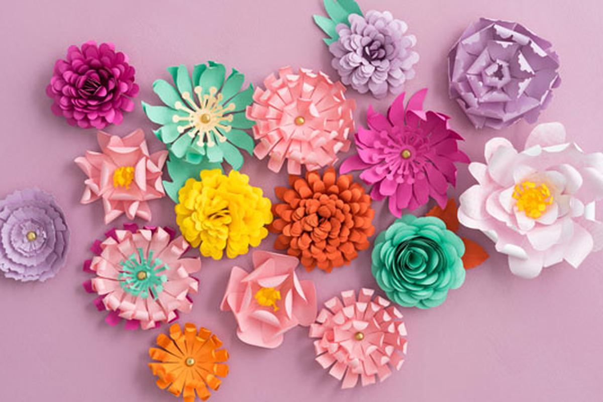 DIY: Aprende a crear hermosas flores con papel | CASA-Y-MAS | EL COMERCIO  PERÚ