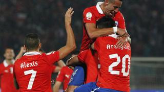 Chile goleó 3-0 a Venezuela y trepó al tercer lugar de las Eliminatorias
