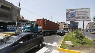 El caos en Lima por camiones y mala semaforización [FOTOS]