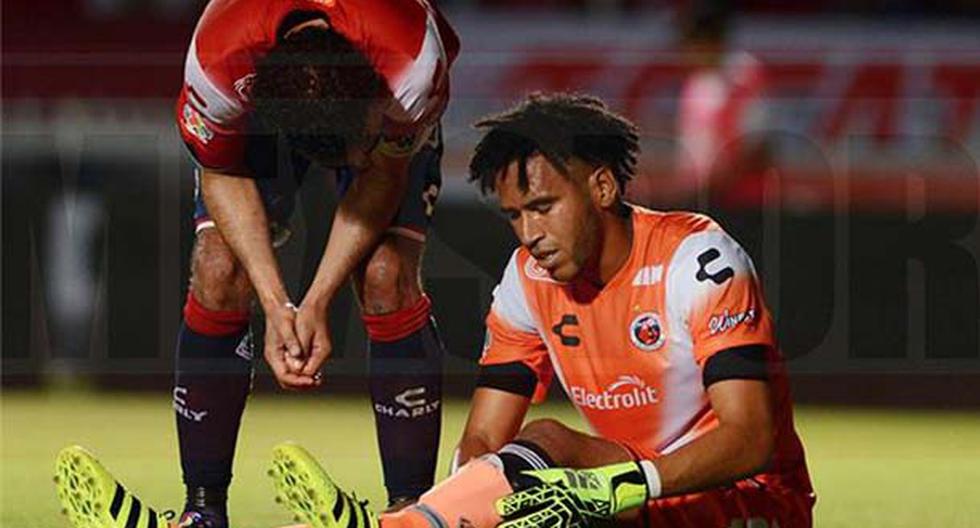 Pedro Gallese volvió a ser titular con el Veracruz, pero no pudo fstejar., (Foto: Mexsports)