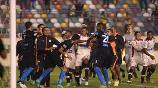 Universitario vs. Alianza Lima: así se vivió la bronca al final del clásico a ras de campo