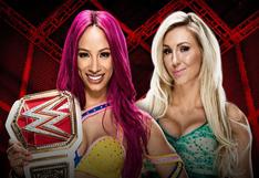 WWE: Sasha Banks y Charlotte pelearán dentro de Hell in a Cell