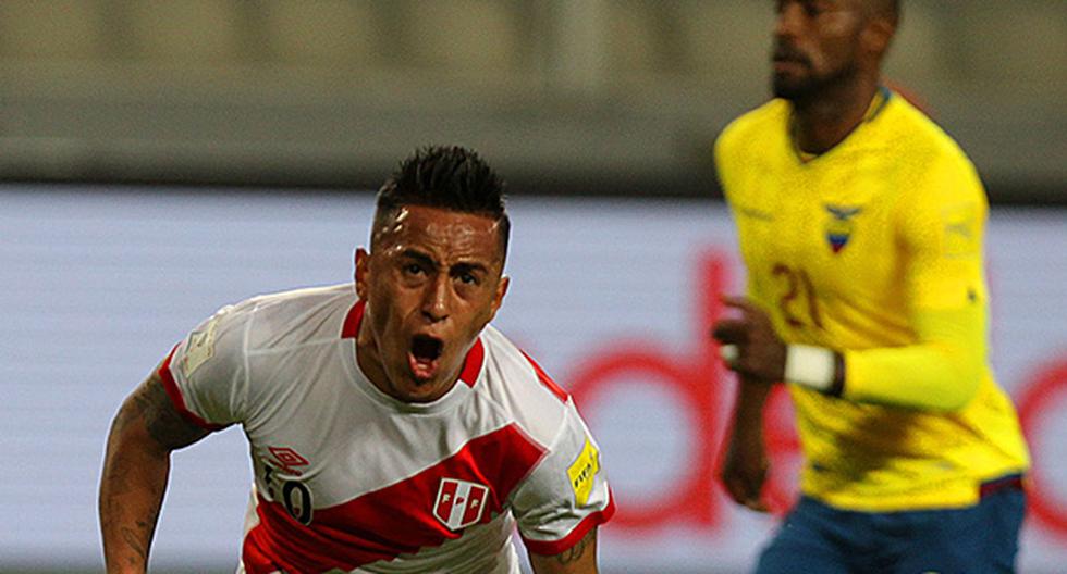 Perú derrotó a Ecuador en el Estadio Nacional por las Eliminatorias. (Foto: EFE)