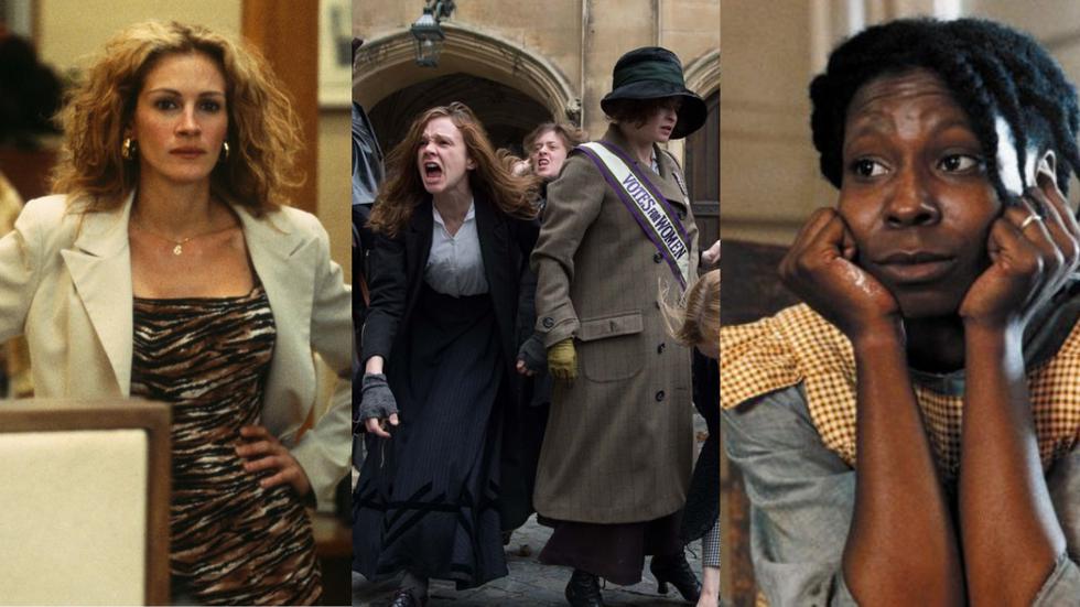 Cintas cinematográficas con una mirada de la mujer en diferentes etapas de la historia. Visibilizan el poder del feminismo, difunden valores como justicia e igualdad y capturan historias empoderadoras. (Foto: Getty Images).