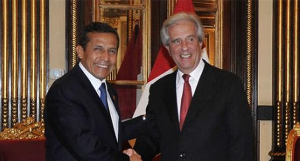 Ollanta Humala asistirá a juramento de Tabaré Vásquez como presidente de Uruguay. (Foto: El Comercio)