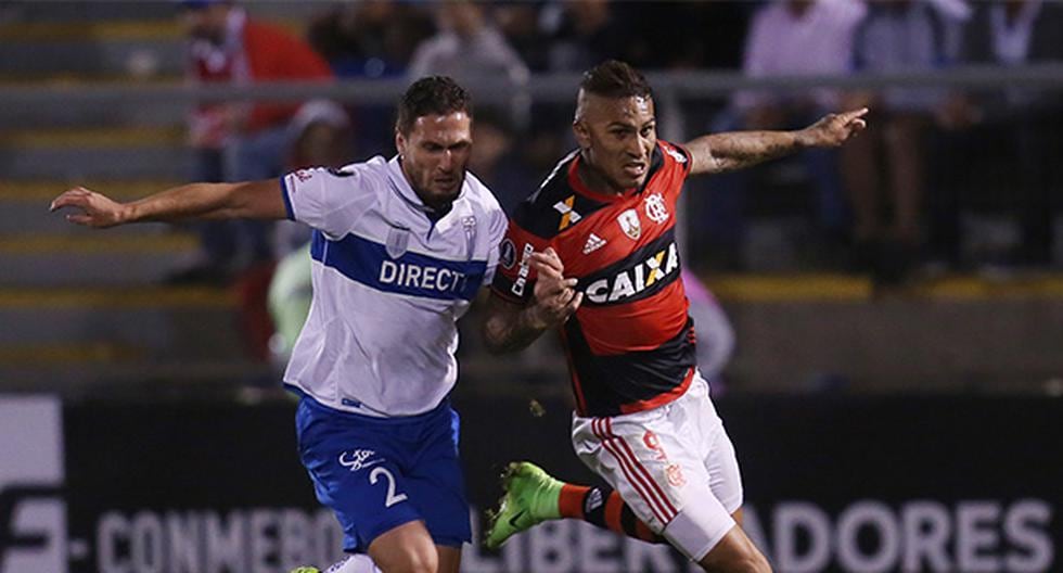 Flamengo sumó su primera derrota en la Copa Libertadores. (Foto: EFE)