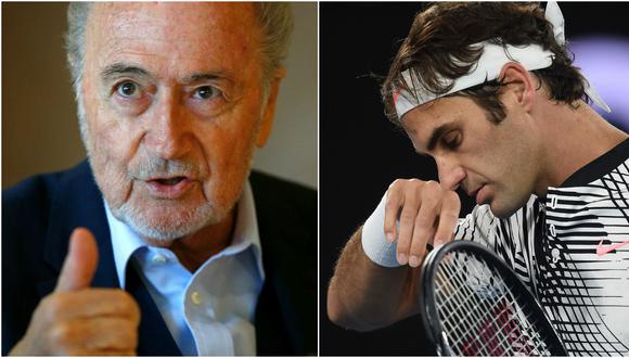 Joseph Blatter habló sobre Roger Federer para referirse a los problemas fiscales que tienen Cristiano Ronaldo y Lionel Messi en España.  (Foto: AFP/Reuters)