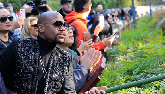 Floyd Mayweather: robaron en la mansión del boxeador mientras él estaba en China. (Foto: AFP)