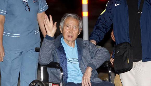 Alberto Fujimori recibió el indulto humanitario de parte del presidente Pedro Pablo Kuczynski el 24 de diciembre del 2017. (Foto: EFE)