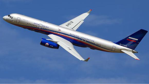 Uno de los aviones utilizados por Rusia para los vuelos de exploración. (Foto: Oleg Belyakov)