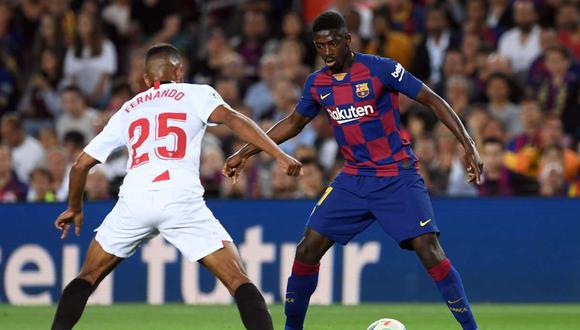 Barcelona apelará a las sanciones de Ousmane Dembélé y el defensor Ronald Araujo. (Foto: AFP)