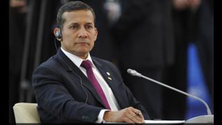 Humala: "No basta crecimiento económico para lograr desarrollo"