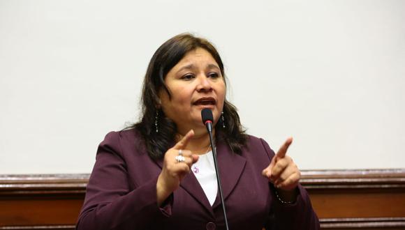 La congresista Janet Sánchez señaló que se abrirá indagación de oficio en este caso. (Foto: Congreso)
