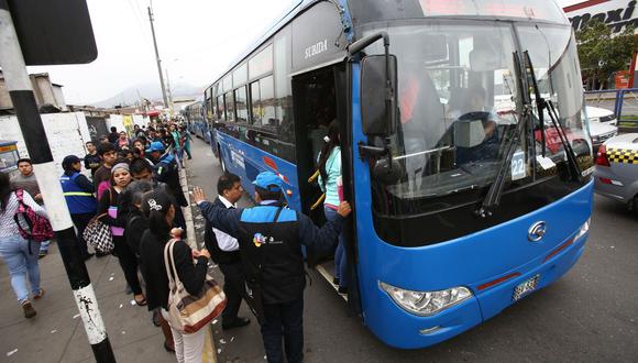 Corredor azul: el 53% de limeños está a favor de su suspensión