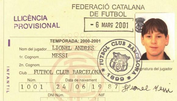 Un día como hoy Lionel Messi llegó al Barcelona hace 14 años