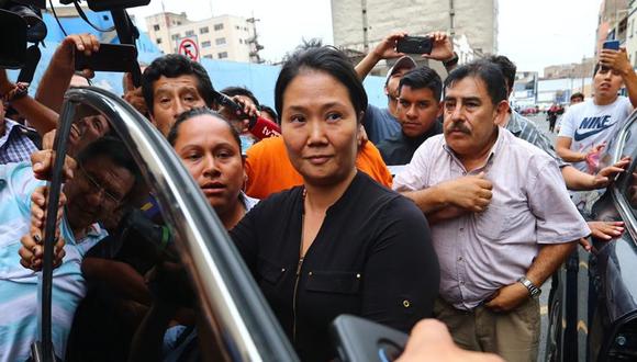 Juez dictó 15 meses de prisión preventiva contra Keiko Fujimori. (Fotos: Hugo Curotto/GEC)