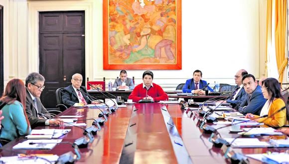 La presentación de la cuestión de confianza fue aprobada por el Ejecutivo en sesión del Consejo de Ministros. (Foto: Presidencia de la República)