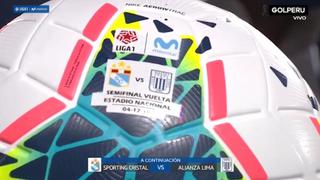 Alianza Lima vs. Sporting Cristal: escudos de ambos clubes se encuentran impresos en el balón oficial | VIDEO