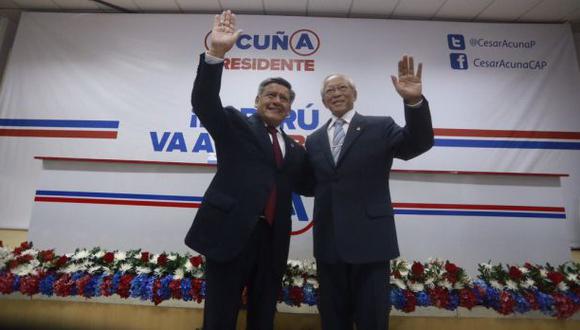 César Acuña negó uso de recursos de la César Vallejo en campaña