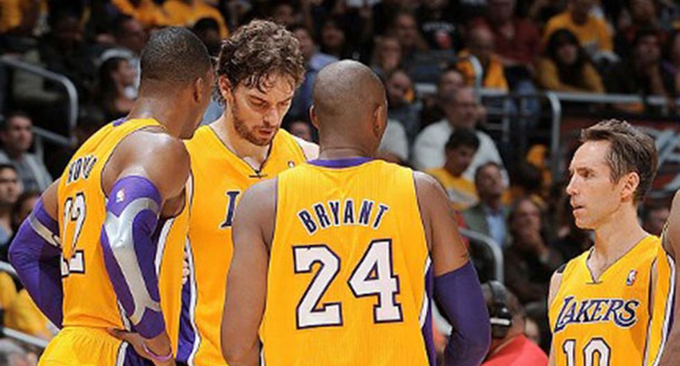 Los Ángeles Lakers obteniendo la peor marca de su historia. (Foto: Difusión)