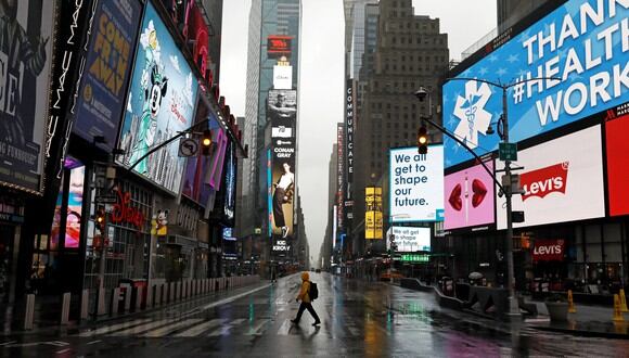 Nueva York es el epicentro del coronavirus en Estados Unidos. Es uno de los estado que ordenó no salir de casa (Foto: AFP)