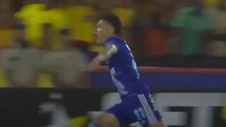 Alexis Zapata anota el 1-0 de Emelec sobre Barcelona SC | VIDEO