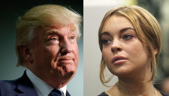 "Fantasía" de Trump con Lindsay Lohan se filtró en nuevo audio
