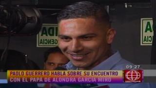 Paolo Guerrero habló de comparaciones entre Alondra y Yahaira