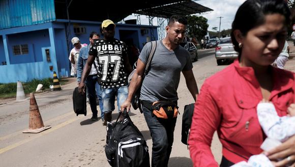 Brasil estudia restringir la entrada de inmigrantes venezolanos. (Reuters).