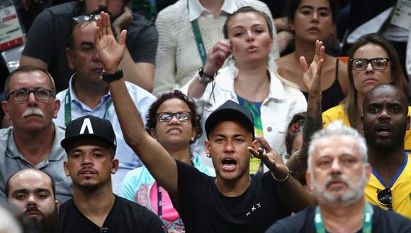 Neymar alienta a selección de vóley que busca oro en Río 2016