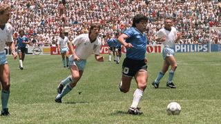 El gol de Maradona a los ingleses en México 86